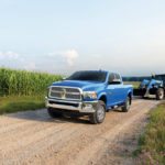 Ram 1500, 2500 and 3500 pickups are now available with authentic New Holland and Case IH brand exterior body colours.