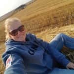 Wakefield farms with her husband, Kris, and his parents, Laurie and Monica Wakefield, at Maidstone, Sask.