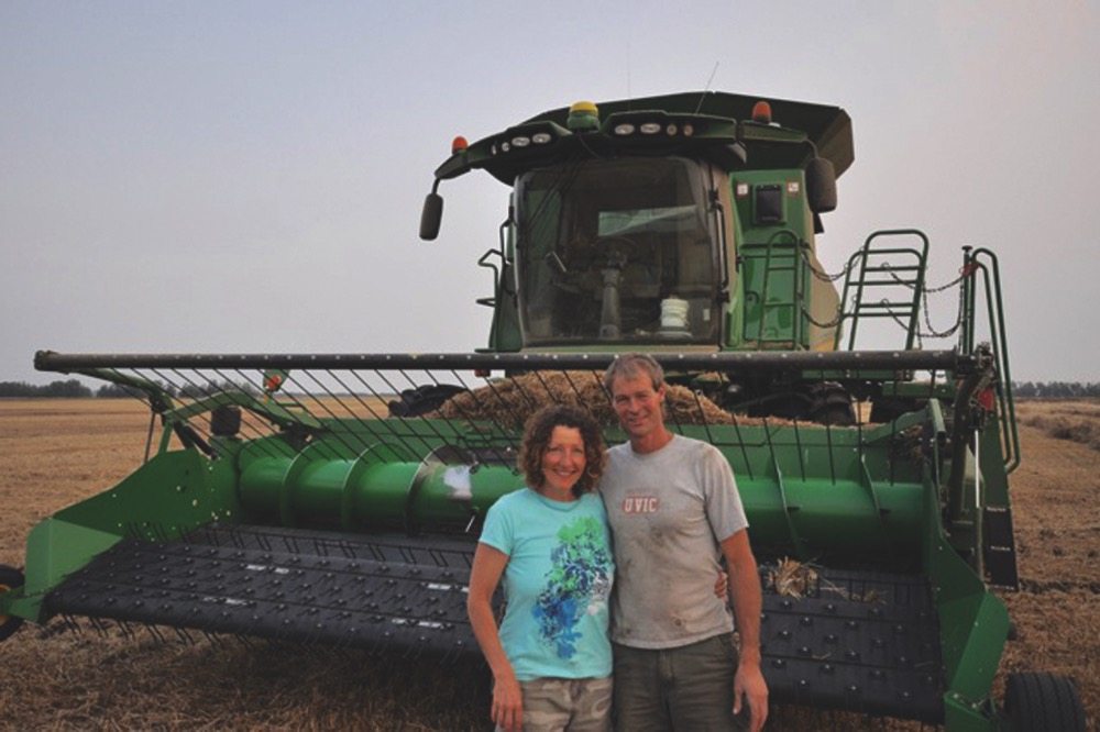 Chris has been farming his whole life. Michelle always knew that one day she would live on a farm.