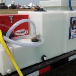 The Anderson Pump House fire-fighting system on display at the Ag in Motion farm show in July could handle a pretty significant blaze.