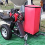 Venlaw Manufacturing’s portable aeration fan can replace a conventional 10 horsepower electric model.