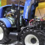 NH debuted the methane-fuelled concept tractor at Agritechnica in Germany in 2013.