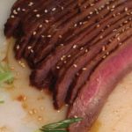 Korean Style Flank Steak.