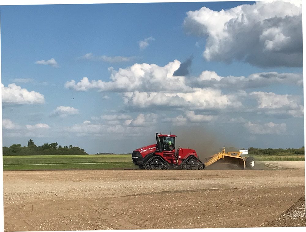 Don Neufeld has been using field contouring technology on his southwest Manitoba farm for the  past couple of years.