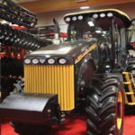 The special livery on this 365 is to celebrate 25 years of front-wheel assist tractor production in Winnipeg.
