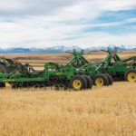This year John Deere is adding a
60-foot model to its line of 1895 air drills.