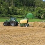 Krone Comprima round balers offer a variety of both fixed and variable bale chamber sizes.