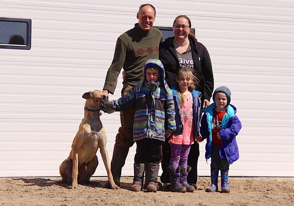 Karl and Julie Gabriel have three children: Michael, seven; Roseann, six; and Lukas, four.