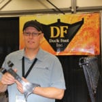 Steve Kastning showed his Duck Foot header reel tine at Canada’s Farm Progress Show in Regina in June.