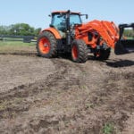 An incorrectly set power steering pump caused an excessively wide turning radius on our 151 test tractor.