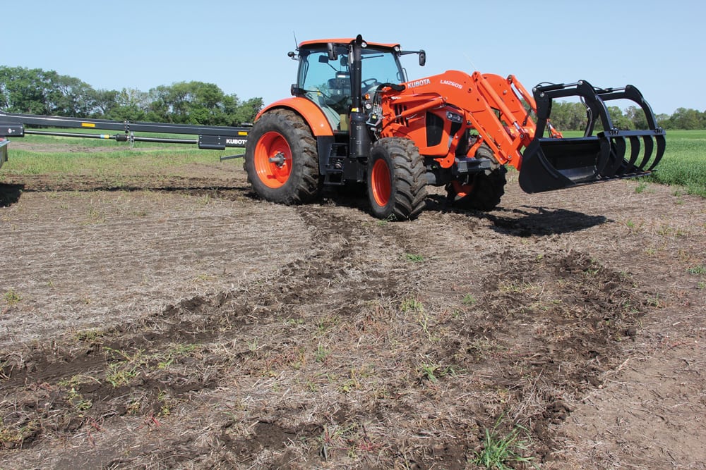 An incorrectly set power steering pump caused an excessively wide turning radius on our 151 test tractor.