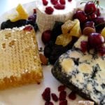B.C. cheese and honeycomb.