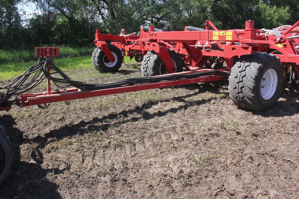 The Quantum drill gets a stronger hitch that uses 20 per cent more steel.