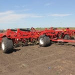 The Quantum frame using the same parallel linkage shank system was also introduced to farmers at the Ag in Motion farm show as a tillage implement.