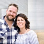 Jordan and Jennifer Lindgren, OYF Saskatchewan regional finalists with family-run large grain farming operation.