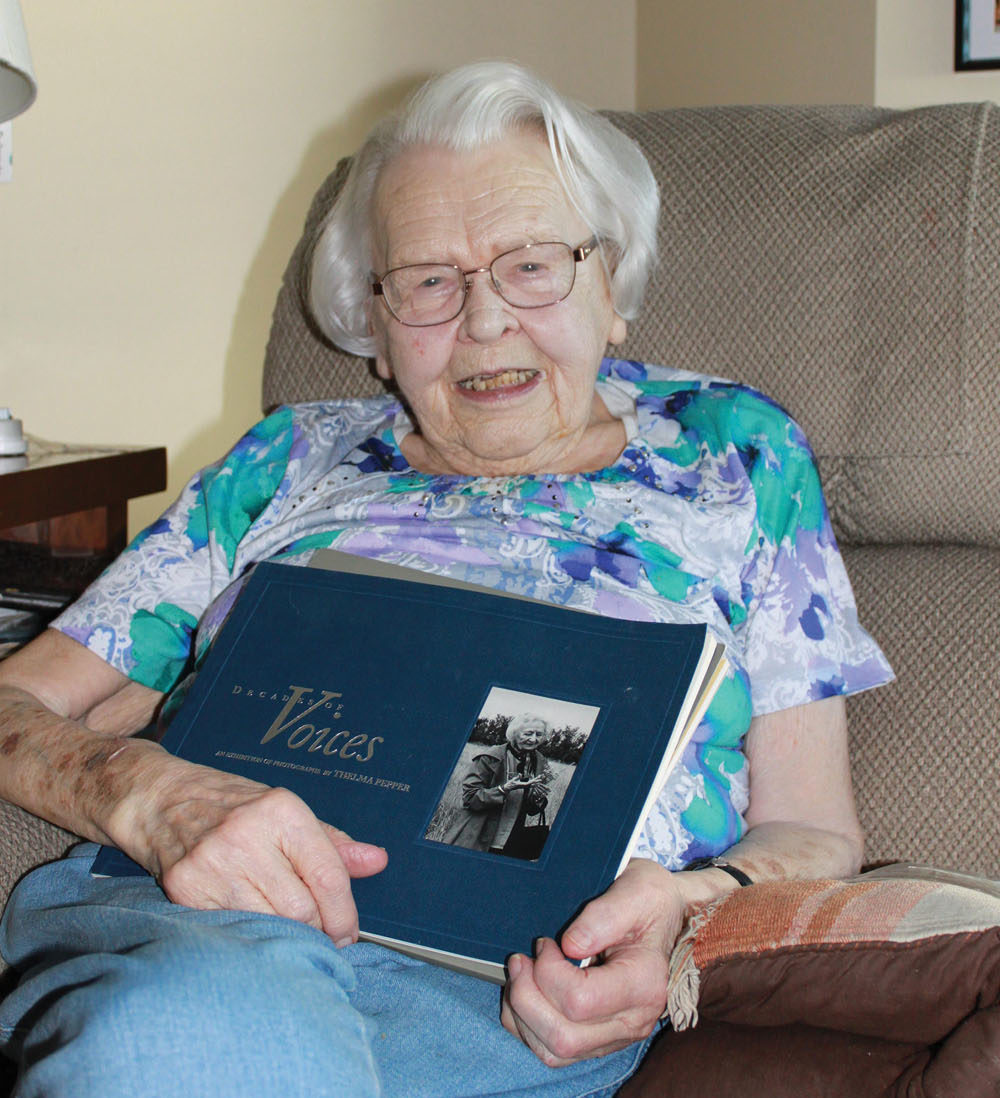 Thelma Pepper is the oldest recipient of the Saskatchewan Order of Merit.