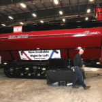 The Haulmaster 2000 has a high capacity 24” diameter unloading auger that can be positioned from 30 to 60 degrees.