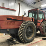 Arriving on the farm with about 4,300 engine hours on the clock, the 6588 was mechanically sound, but it need a cosmetic refurbishment.