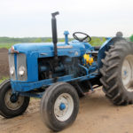 This Fordson Super Major was one of the tractors in the parade that originated in the UK. With 54 rated engine horsepower, the Super Major, which was sold as the 5000 in the U.S., was in production from 1961 to 1964. It was never one of the most popular tractors here in Canada, but it did develop a kind of cult following among some farmers.