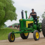Of course the green brand was well represented in the Trek. This John Deere 530 was a prime example of a two-cylinder “Johnny Popper” in pristine condition.