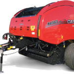 The RB565 baler from Case IH is capable of forming both silage and dry hay or straw bales.