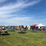 Food vendors were on hand throughout the day, including Saskatoon berry pie provided by the local 4-H club.