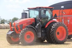 Kubota's tractor M8 line