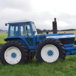 This County 1884 4-wheel drive conversion tractor, based on a
Ford TW-30 platform is one of only 24 known to still exist.
