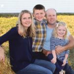Atlantic Canada OYF nominees, Justin and Laura Rogers with their children Luke, eight, and Mary, five.