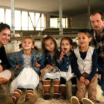 Ontario OYF nominees Jan and Jony Roos with their children Julian, eight; Joanna, six; Janine, four; and Jessica, three.