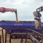 This year it’s all about the tracks. On our farm, when we realized we needed a grain cart to get through this year’s harvest, there was no point buying one with tires. It wouldn’t have made it into the field.