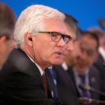 Federal International Trade Diversification Minister Jim Carr speaks at the China-Canada economic and financial strategy dialogue in Beijing on Nov. 12, 2018. (Photo: Reuters/Jason Lee/Pool)