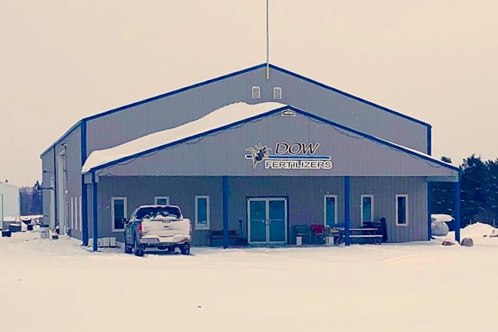Dow Fertilizer’s Onoway, Alta. facility. (CropManagement.com)
