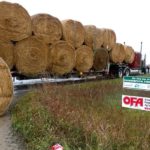 Additional funding from the Ontario government is expected to help the HayEast program continue to move donated hay to drought-hit areas of Ontario until the end of May. (OFA.on.ca)
