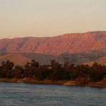 A stretch of the Nile south of Luxor. Egypt today spends more than US$4 billion a year on food subsidies. (Cia.gov)
