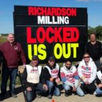 Unionized staff spent eight weeks off the job this fall at Richardson Milling’s Martensville, Sask. oat plant. (UFCW.ca)

