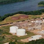 Rentech Nitrogen, whose East Dubuque fertilizer plant is shown here, is set to be sold to fellow nitrogen producer CVR Partners. (RentechInc.com)
