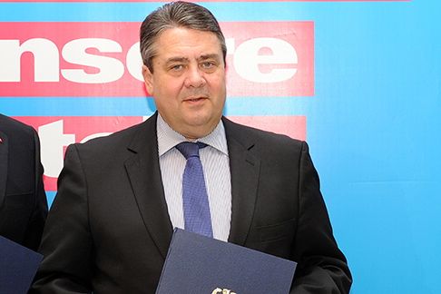 Germany’s Social Democrats (SPD), led by the country’s economy minister Sigmar Gabriel, shown here in March, have voted at their congress to approve a Canada-E.U. trade pact. (Susanne Eriksson photo, BMWI.de)
