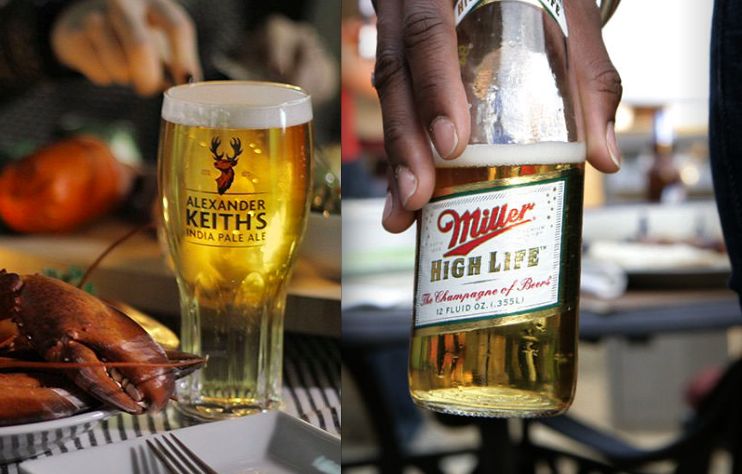 SABMiller, whose brands in Canada include Miller and Foster’s, and AB InBev, whose Canadian brands include Keith’s, Labatt Blue and 50 and Kokanee, are now expected to close their merger by Oct. 10. (Keiths.ca/SABMiller.com)
