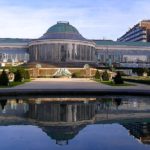Le Botanique, a Brussels-area greenhouse facility repurposed as a cultural centre and live music venue. (CIA.gov)
