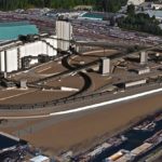 A rendering of G3’s proposed grain terminal and loop track for Port Metro Vancouver. (G3.ca)