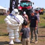 I wanted to give the Michelin Man a hug but there was a lineup of children. I wish people would control their kids. (Lee Hart photo)