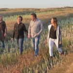 Alanna Koch appears with her family on a new website for her candidacy as Saskatchewan Party leader. (Alannaforleader.ca)