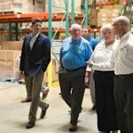 U.S. House Speaker Paul Ryan (left) tours ag retailer Blain’s Farm and Fleet with U.S. Agriculture Secretary Sonny Perdue in August 2017. (Paulryan.house.gov)
