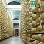 Parmesan wheels seasoning. (Claudio Ventrella/iStock/Getty Images)
