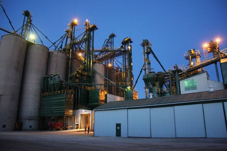 The Thompsons facility at Hensall, Ont., about 50 km north of London. (ThompsonsLimited.com)

