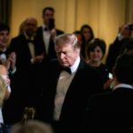 U.S. President Donald Trump and First Lady Melania Trump arrive at the Governors’ Ball in the State Dining Room of the White House on Feb. 24, 2019. (Photo: Reuters/Al Drago)

