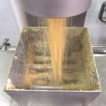 Cracked soybeans enter a SunOpta soymilk processing plant at Modesto, California. (Video screengrab from SunOpta.com via YouTube)
