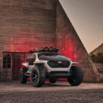 TRAIL concept vehicle shows the brand’s vision for future off-road vehicles, and uses battery-powered electric drive.