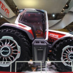 Steyr unveiled its diesel-electric hybrid Konzept tractor at Agritechnica 2019.